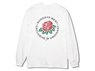 SUNDAYS BEST [ǥ ٥] LA ROSA L/S TEE/WHITE