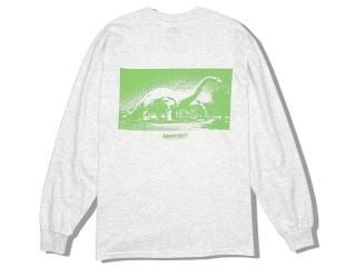 SUNDAYS BEST [ǥ ٥] DINOSAUR DISCOVERY STORE L/S TEE/ASH