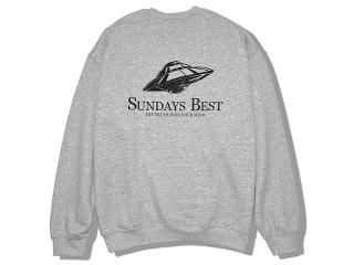 SUNDAYS BEST [ǥ ٥] P.O.S. CREW NECK SWEAT/HEATHER GRAY