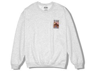 SUNDAYS BEST [ǥ ٥] RIO GRANDE SUNSET CREW NECK SWEAT/ASH