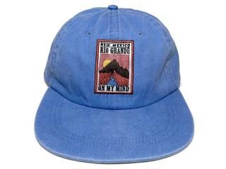 SUNDAYS BEST [ǥ ٥] RIO GRANDE SUNSET 6 PANEL CAP/FADE BLUE