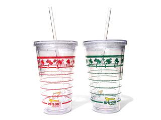 IN-N-OUT BURGER [󥢥ɥ С] CLEAR CUP