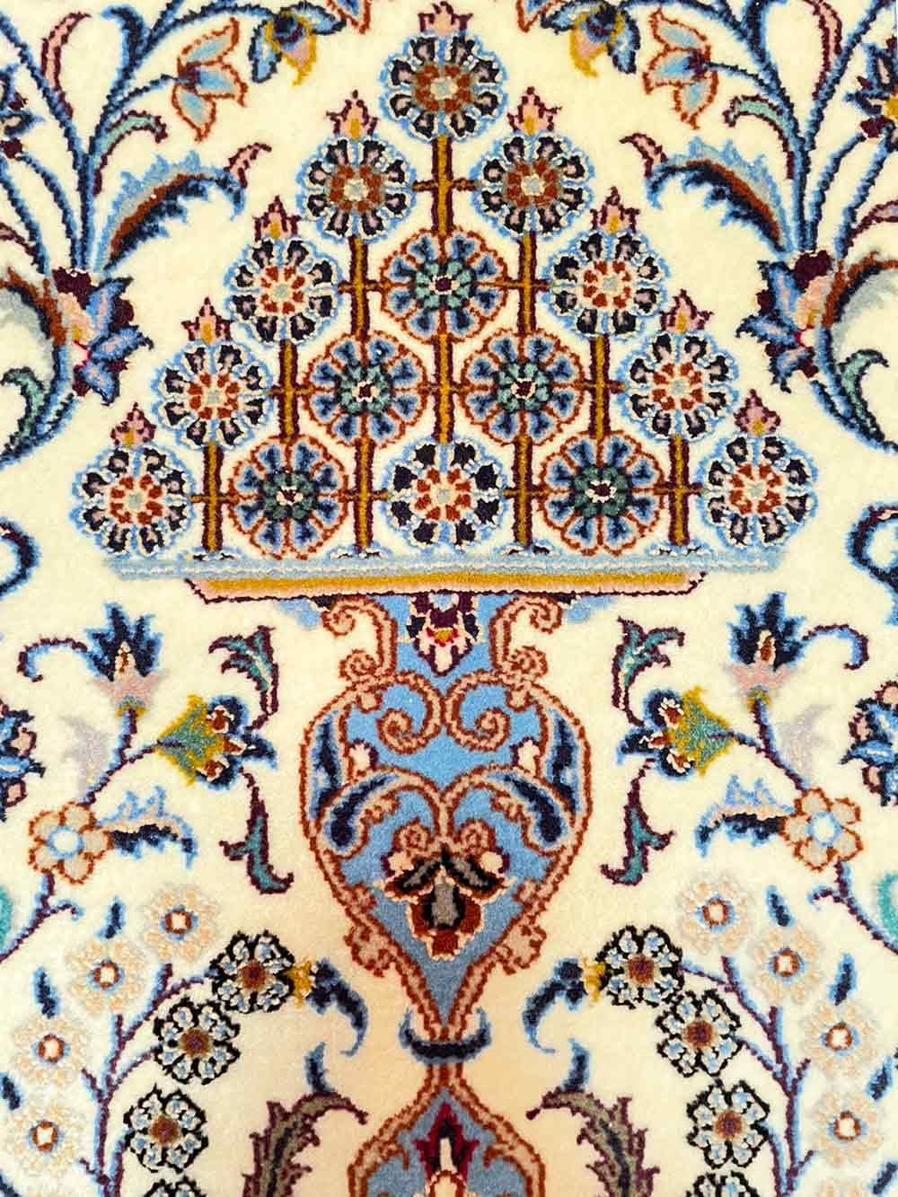 ペルシャ絨毯 セネラグ ペルシャ絨毯 ヤラメ 約42cm x 47cm｜SATHI RUGS