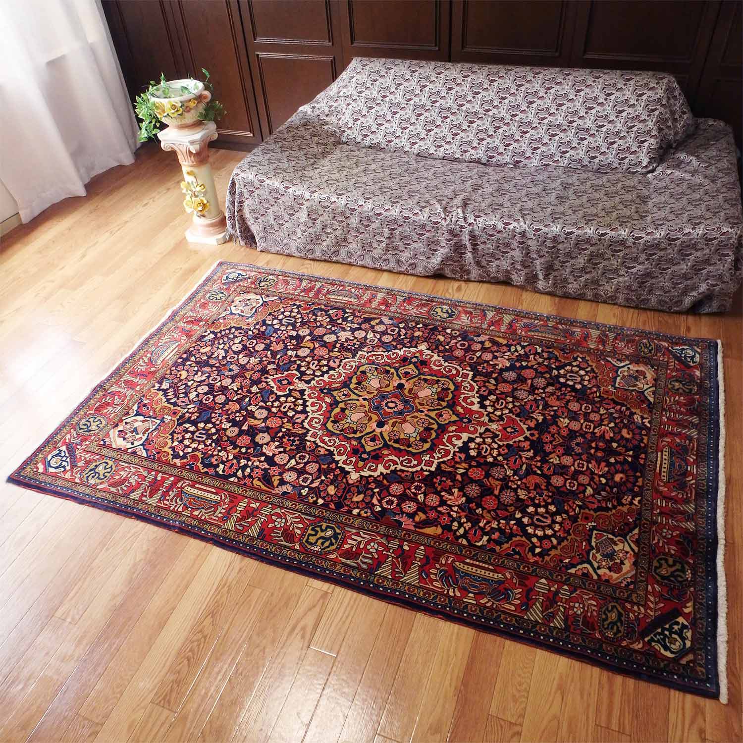 ペルシャ絨毯-ラグ 『jz-dz1b』 | ペルシャンハウス-ペルシャ絨毯・ギャッベ・キリム専門店