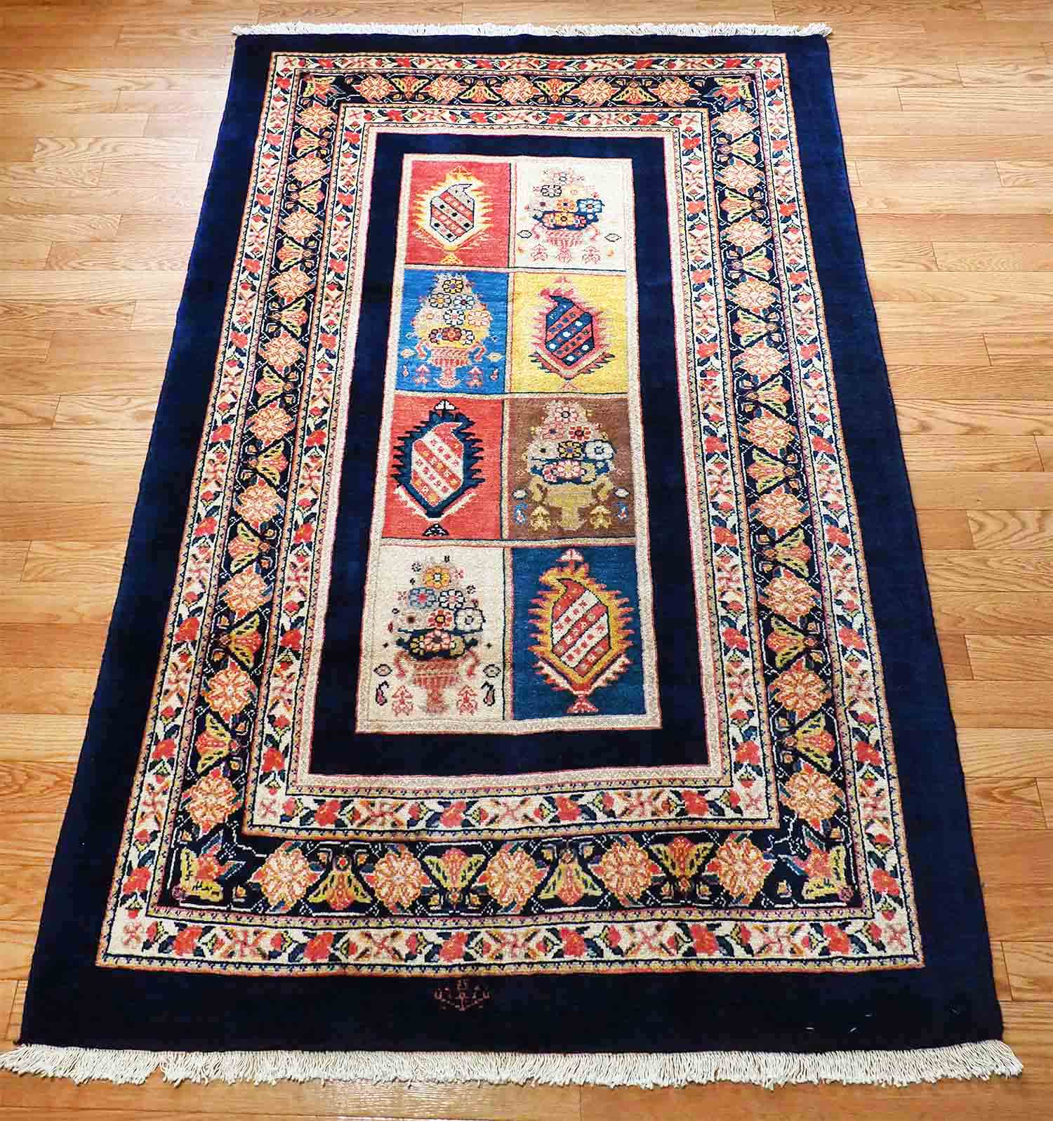ペルシャ絨毯-ラグ 『me-dz1b』 | ペルシャンハウス-ペルシャ絨毯・ギャッベ・キリム専門店