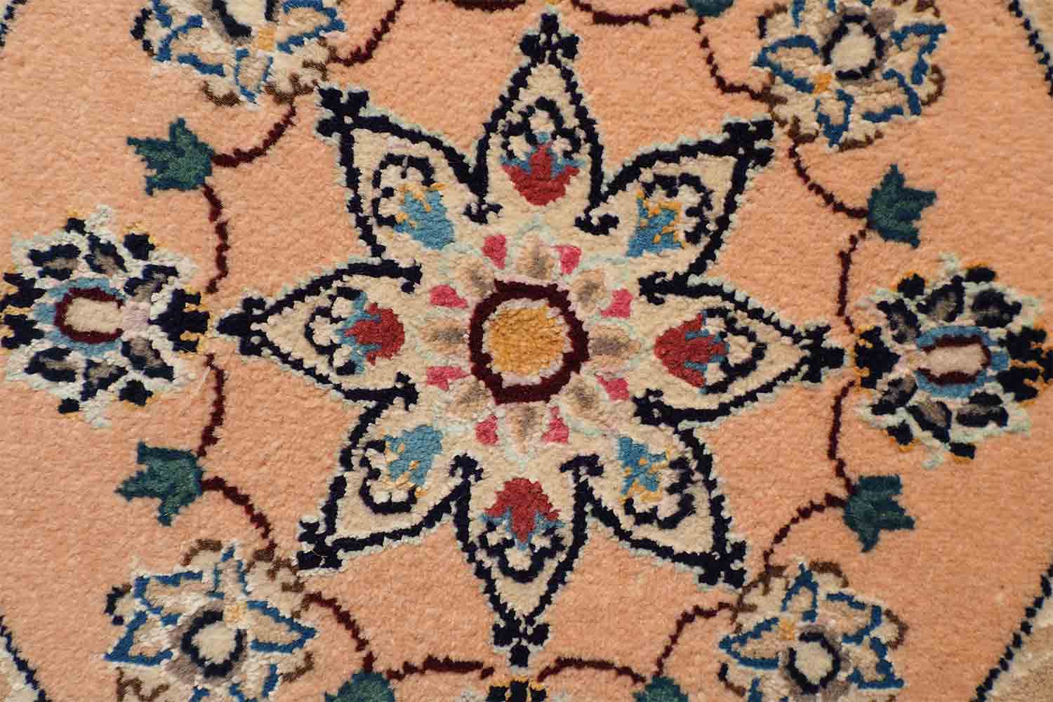 ペルシャ絨毯-丸（円形） 『na-m5』 | ペルシャンハウス-ペルシャ絨毯・ギャッベ・キリム専門店