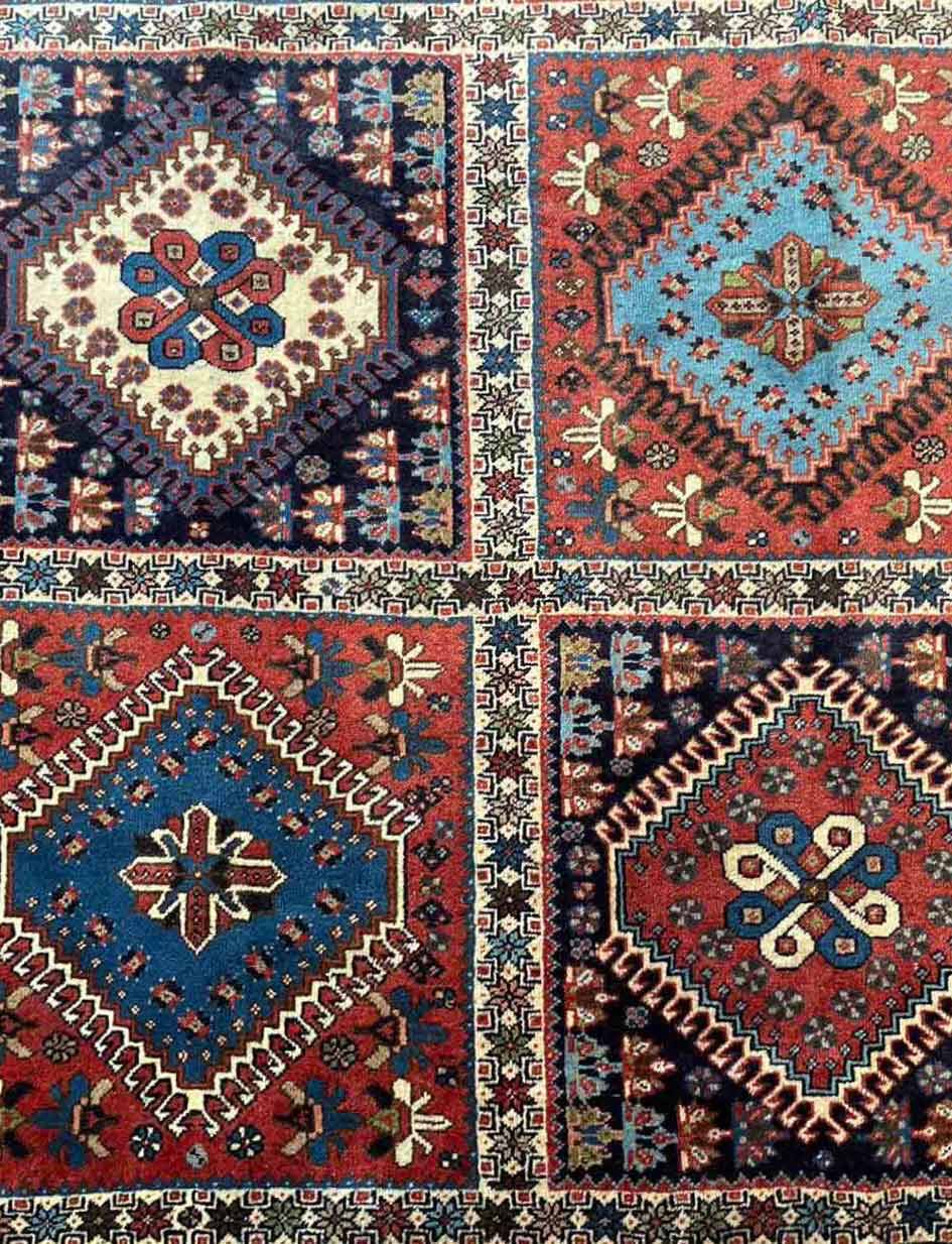 ペルシャ絨毯-ラグ 『ya-g3b』 | ペルシャンハウス-ペルシャ絨毯