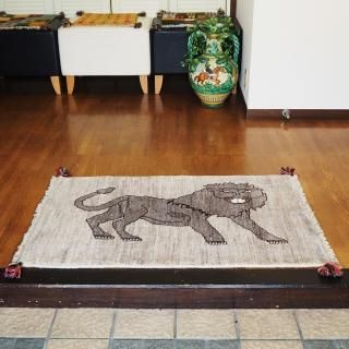 ギャッベ 80✕120 大きめギャッベ玄関マット（120×80cm）｜手織ラグの店クラフトワーク