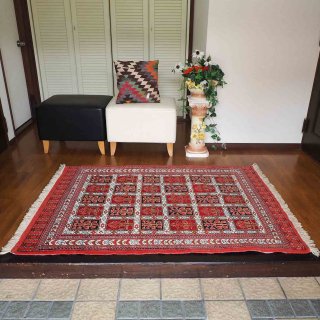 ペルシャ絨毯<br>トルキャマン産<br>108×155<br>