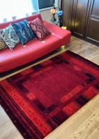 ペルシャカーペット　ギャッペ　Khati LORIBAFT ペルシャカーペット ギャッペ Khati LORIBAFT ペルシャ