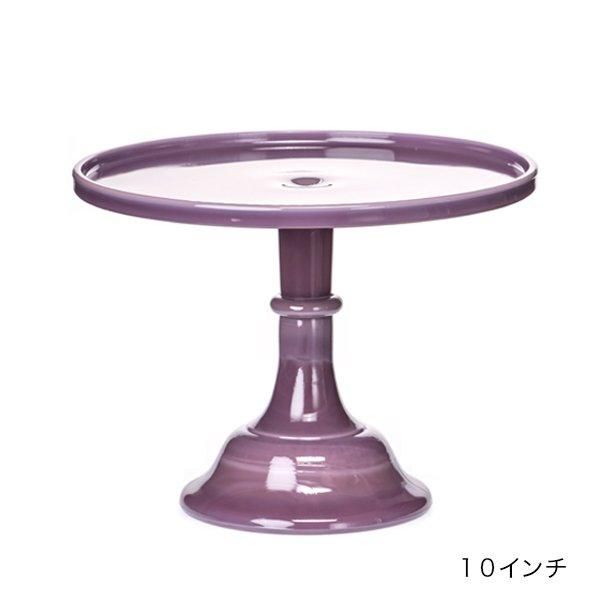 ◆美品　モッサーグラス　ケーキスタンド Amazon｜Mosser Glass ガラスケーキスタンド ミルクホワイト 6