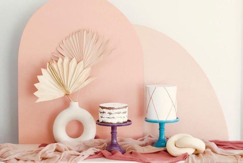 MOSSER GLASS ケーキスタンド エッグプラント10インチ・THE