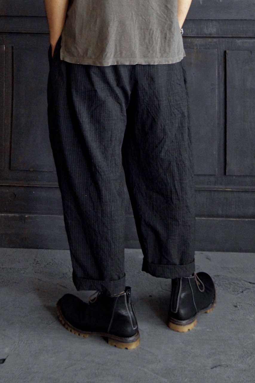 サイズL！COLINA W-TUCK PANTS / WASHABLE WOOL 超お値打ち - dcsh.xoc