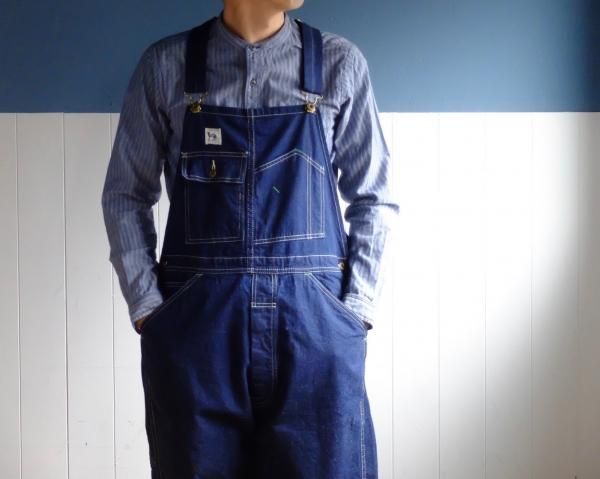 裾幅245cmTCB JEANS BLACK CAT OVERALL 32in