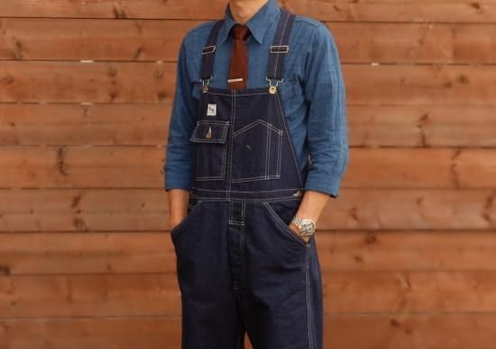 TCBjeans/ TCBジーンズ 『BLACK CAT OVERALL/ブラックキャット