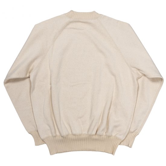 Workers/ワーカーズ 『Raglan Sweater / ラグランセーター 』コットンセーター Whiteホワイト