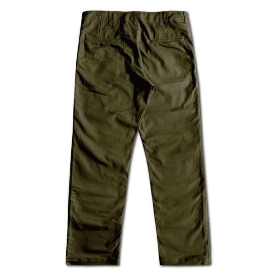 極美品 butcher products チノトラウザーズ オリーブ w30 極美品 butcher products チノトラウザーズ オリーブ w30 - メルカリ