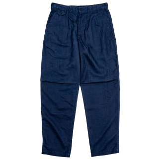 <img class='new_mark_img1' src='https://img.shop-pro.jp/img/new/icons15.gif' style='border:none;display:inline;margin:0px;padding:0px;width:auto;' />Workers/  FWP Trousers / FWPȥ饦Indigo Linen ǥͥ