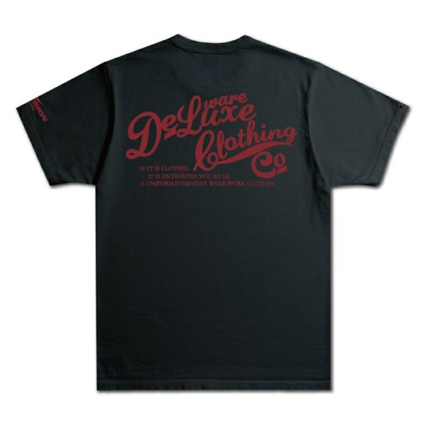 DELUXE WARE/デラックスウエア 『DELUXEWARE/デラックスウエア 』DXロゴ 半袖Tシャツ Black ブラック