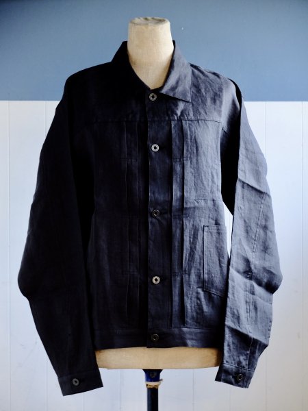 Workers/ワーカーズ 『213 Linen Jacket 』Charcoal Linen チャコールリネン