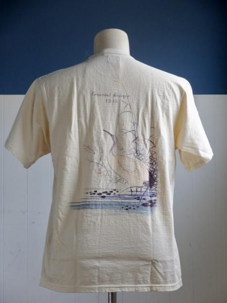 DALEE'S/ダリーズ ORT2023-A『 1910s -JP.CRANE 』半袖Tシャツ NATURAL ナチュラル