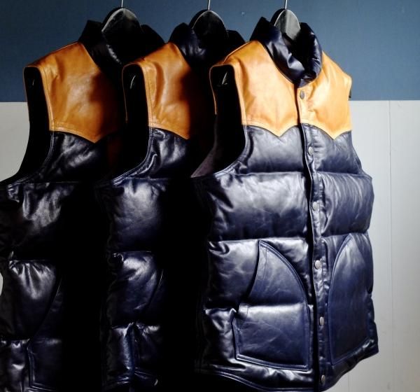 DELUXEWARE/デラックスウエア D-24『HORSE DOWN VEST/ホースダウン ...