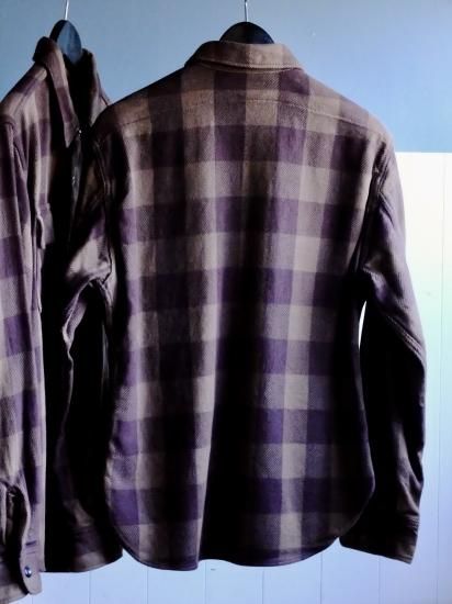 DELUXEWARE デラックスウェア　50'sバッファローチェック DELUXEWARE デラックスウエア ネルシャツ 50s BUFFALO CHECK