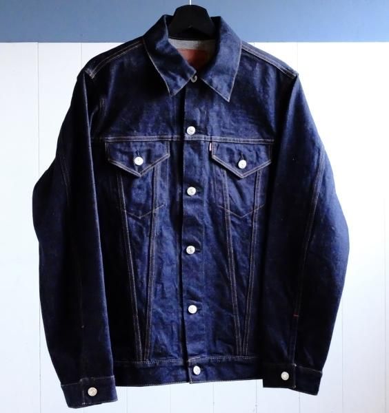 DELUXEWARE/デラックスウエア DX4016『THIRD MODEL JACKET』No.6 Denim 16oz Deep Denim  サードモデル デニムジャケット