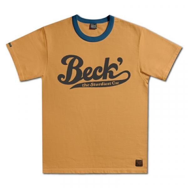 BECKオフィシャルTシャツオレンジ/ホワイト オリジナルカラー BECKオフィシャルTシャツオレンジ/ホワイト オリジナルカラー