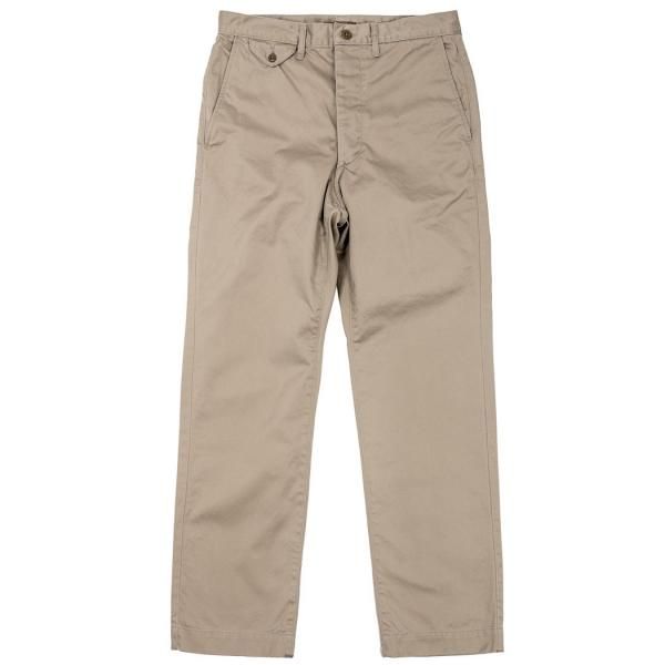 WORKERS ワーカーズ Officer Trousers, Regular Fit Cotton