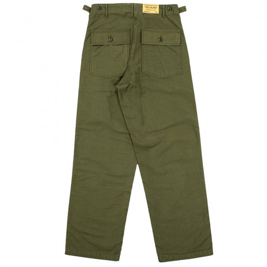 Workers/ワーカーズ 『Baker Pants, Trace MIL-838-D,』10296 Reversed Sateen 10オンス  硫化染めバックサテン