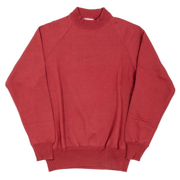 Workers/ワーカーズ 『Cotton Raglan Sweater, コットンラグランセーター』Burgundy バーガンディー