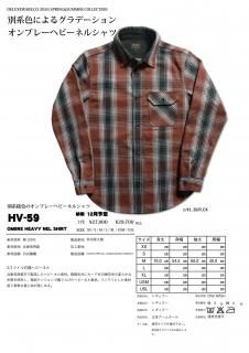 <img class='new_mark_img1' src='https://img.shop-pro.jp/img/new/icons15.gif' style='border:none;display:inline;margin:0px;padding:0px;width:auto;' />ͽʡDELUXEWARE/ǥå HV-59 OMBRE HEAVY NEL SHIRT/֥졼إӡͥ륷 BUR,CK