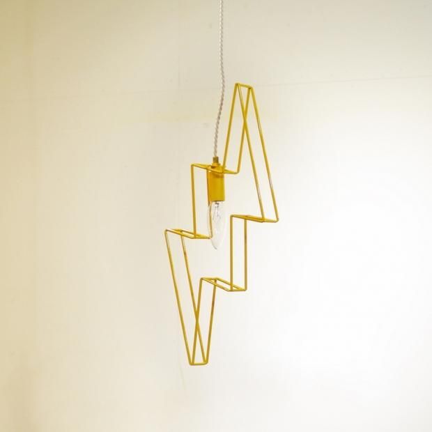 yellow HAMMER ”THUNDER PENDANT LIGHT” - Candyrim