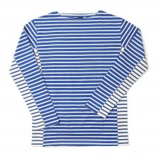 <img class='new_mark_img1' src='https://img.shop-pro.jp/img/new/icons14.gif' style='border:none;display:inline;margin:0px;padding:0px;width:auto;' />TRANSPORT BASQUE SHIRT Messag 2 Picasso -MARINE BORDER BLUE x WHITE-