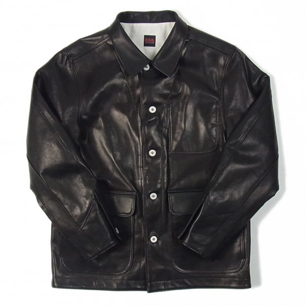 THE UNION | THE OVERALLS COVERD LEATHER JACKET - Candyrim
