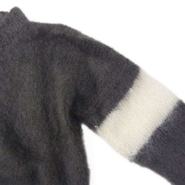 AKA SIX simon barker / MOHAIR JUMPER - Candyrim