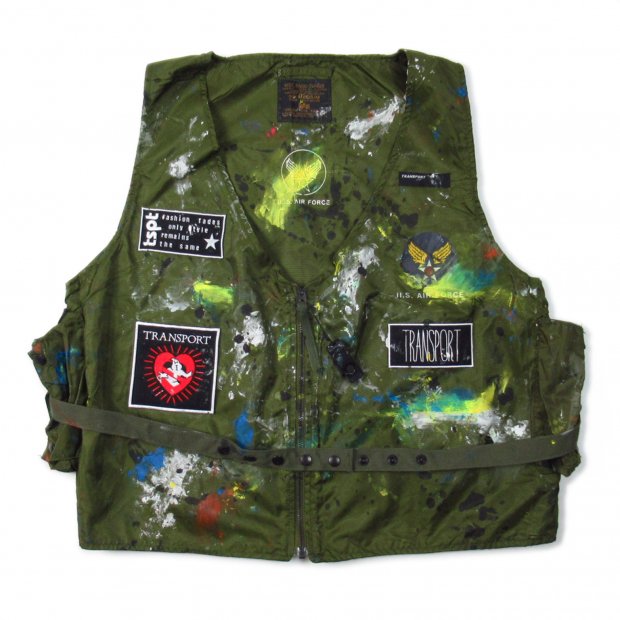 TRANSPORT Alpha E-1 Radio Vest Olive Paint & Custom -olive- - Candyrim