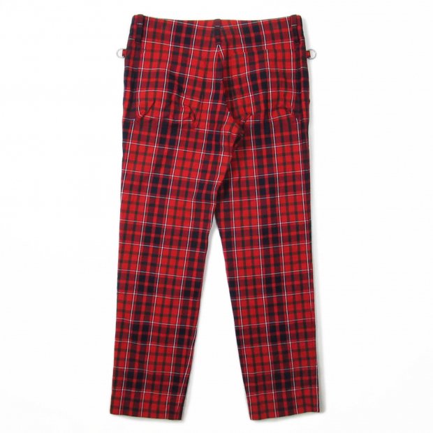 PEEL&LIFT | TARTAN ARMY TROUSERS N/L -CANDYRIM-