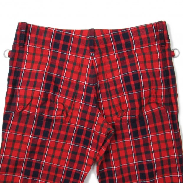 がないため UNDERCOVER - peel&lift tartan army trousers N/L XLの