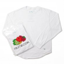 Hombre Nino × FRUIT OF THE LOOM 2PACK L/S TEE -white-