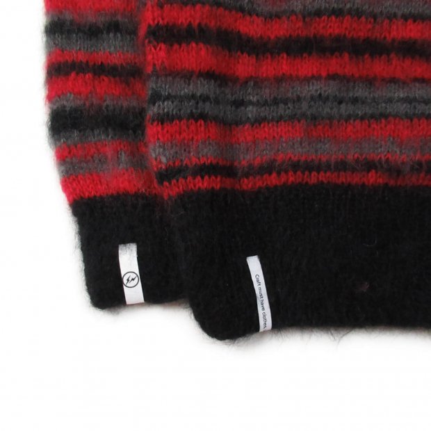 AKA SIX simon barker × FRAGMENT DESIGN / MOHAIR JUMPER - Candyrim