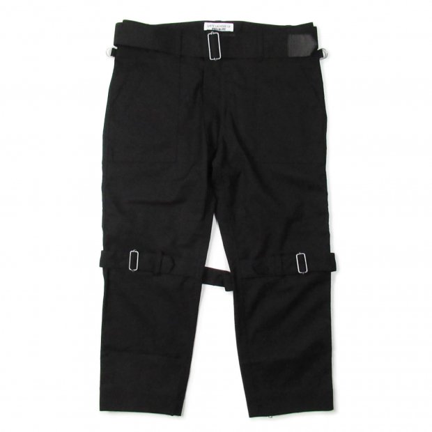 最安値に挑戦】 PEEL&LIFT bondage trousers modern 黒 L ワークパンツ