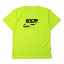 O3 RUGBY GAME wear & goods THE RUGBY BLACKS dry TEE -neon yellow-
