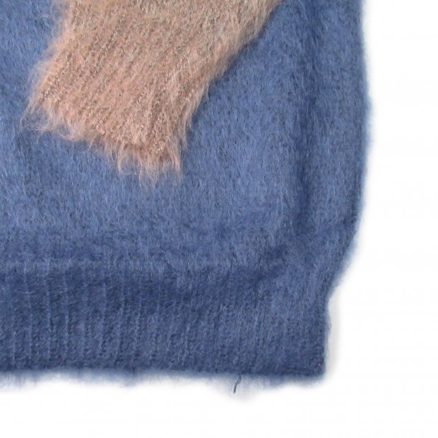 PEEL&LIFT | MOHAIR JUMPER -CANDYRIM-