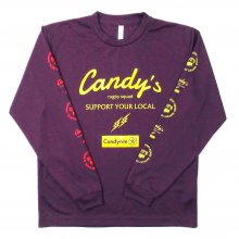 O3 RUGBY GAME wear & goods Candy's S.Y.L. L/S TEE -2020special- NOT FOR SALE