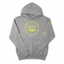 O3 RUGBY GAME wear & goods C&Y'S S.Y.L. PULLOVER HOODIE -heather gray-