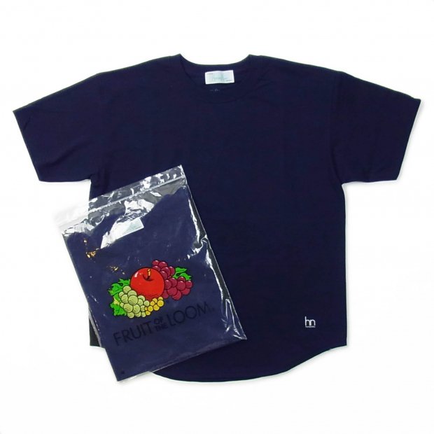 Hombre Nino × FRUIT OF THE LOOM 2PACK TEE -black- - Candyrim