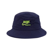 O3 RUGBY GAME wear & goods AS BUCKET HAT -navy-