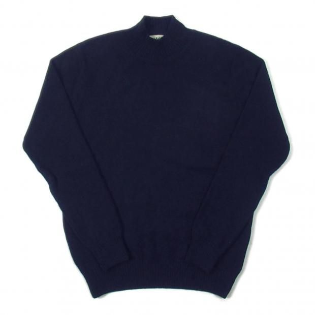 plain high neck sweater